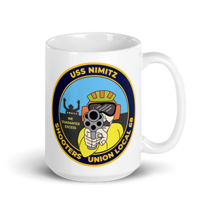 USS Nimitz (CVN-68) Shooters Union Local 68 Mug
