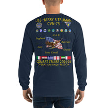 Load image into Gallery viewer, USS Harry S. Truman (CVN-75) 2004-05 Long Sleeve Cruise Shirt
