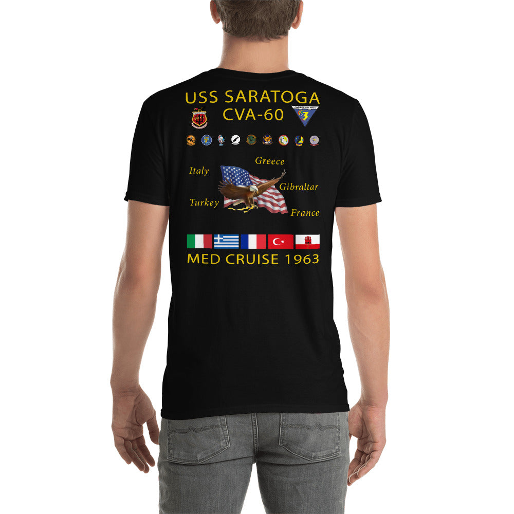 USS Saratoga (CVA-60) 1963 Cruise Shirt