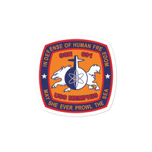 Load image into Gallery viewer, USS Memphis (SSN-691) Ship&#39;s Crest Vinyl Sticker
