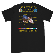 Load image into Gallery viewer, USS Peterson (DD-969) 1994-95 Cruise Shirt