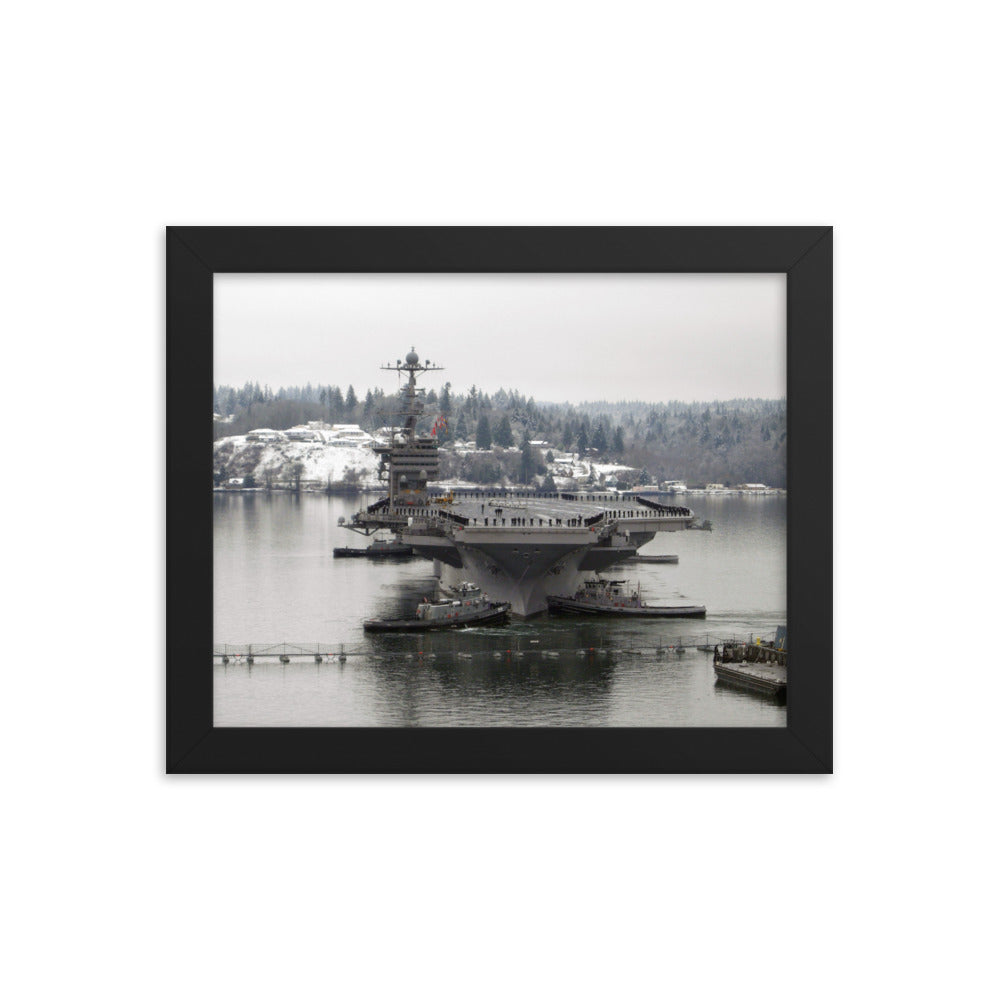 USS John C. Stennis (CVN-70) Framed Ship Photo