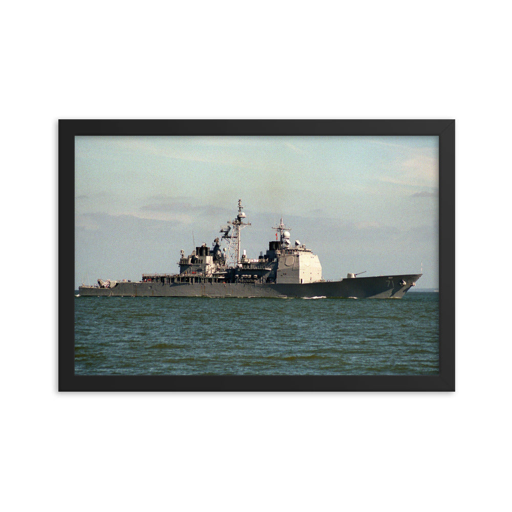 USS Cape St. George (CG-71) Framed Ship Photo