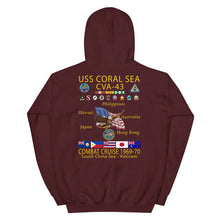 Load image into Gallery viewer, USS Coral Sea (CVA-43) 1969-70 Cruise Hoodie