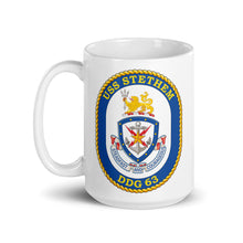 Load image into Gallery viewer, USS Stethem (DDG-63) Ship&#39;s Crest Mug