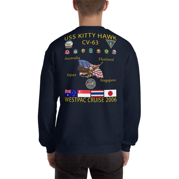 USS Kitty Hawk (CV-63) 2006 Cruise Sweatshirt