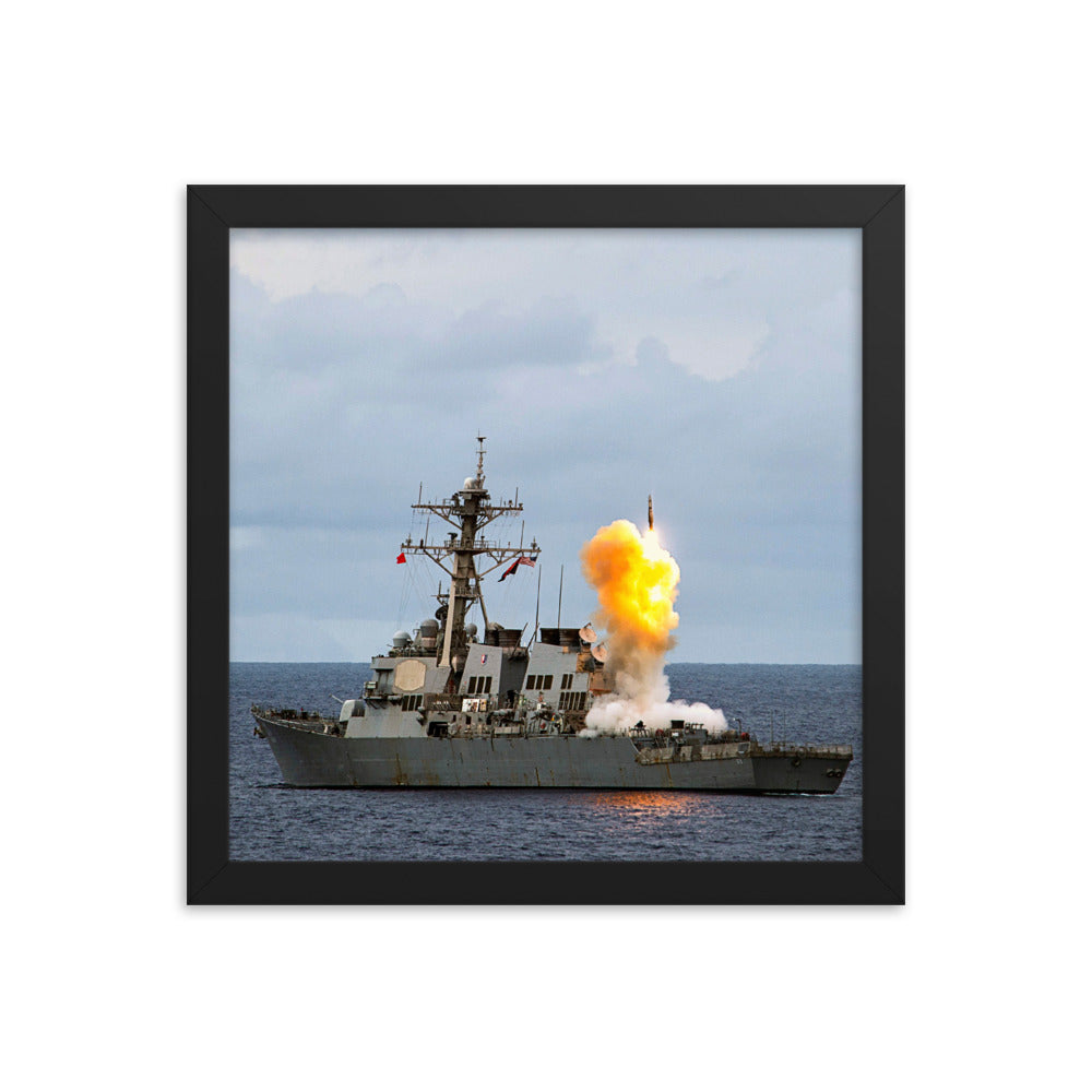 USS Benfold (DDG-65) Framed Ship Photo