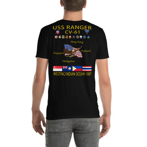 USS Ranger (CV-61) 1987 Cruise Shirt