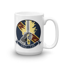 Load image into Gallery viewer, VAQ-136 Gauntlets Squadron Crest Mug