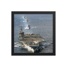 Load image into Gallery viewer, USS Dwight D. Eisenhower (CVN-69) Framed Ship Photo