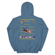Load image into Gallery viewer, USS Belleau Wood (LHA-3) 1984 Cruise Hoodie