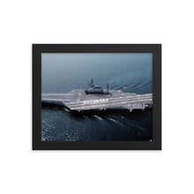 Load image into Gallery viewer, USS Midway (CV-41) Framed Ship Photo - Sayonara