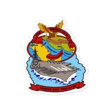 Load image into Gallery viewer, USS Midway (CV-41) Persian Gulf Tour 1987-88 Vinyl Sticker