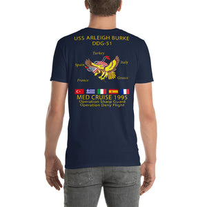 USS Arleigh Burke (DDG-51) 1995 Cruise Shirt