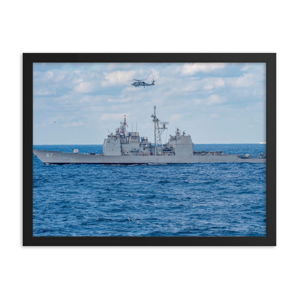 USS Shiloh (CG-67) Framed Ship Photo