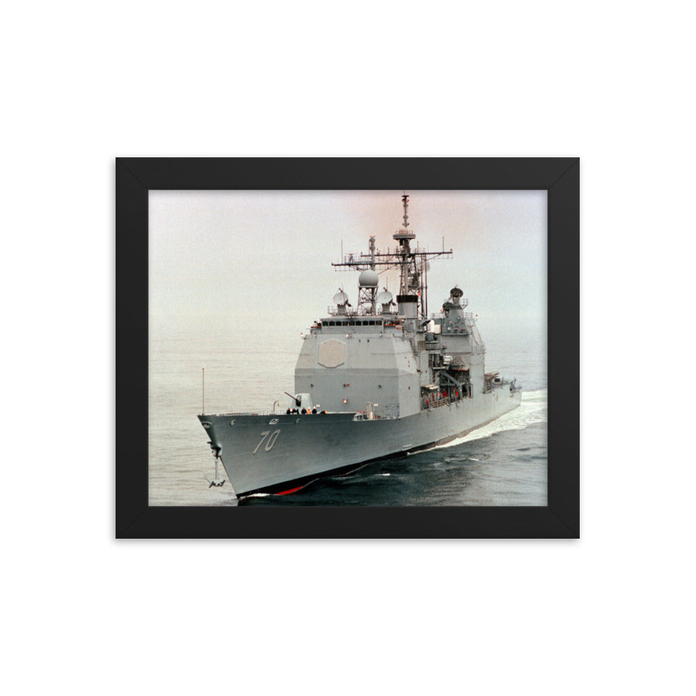 USS Lake Erie (CG-70) Framed Ship Photo