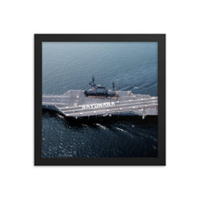 Load image into Gallery viewer, USS Midway (CV-41) Framed Ship Photo - Sayonara