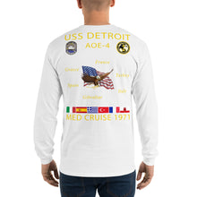 Load image into Gallery viewer, USS Detroit (AOE-4) 1971 Long Sleeve Cruise Shirt