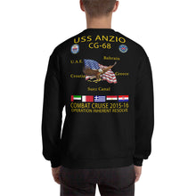 Load image into Gallery viewer, USS Anzio (CG-68) 2015 Cruise Sweatshirt