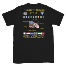 Load image into Gallery viewer, USS Harry S. Truman (CVN-75) 2004-05 Cruise Shirt