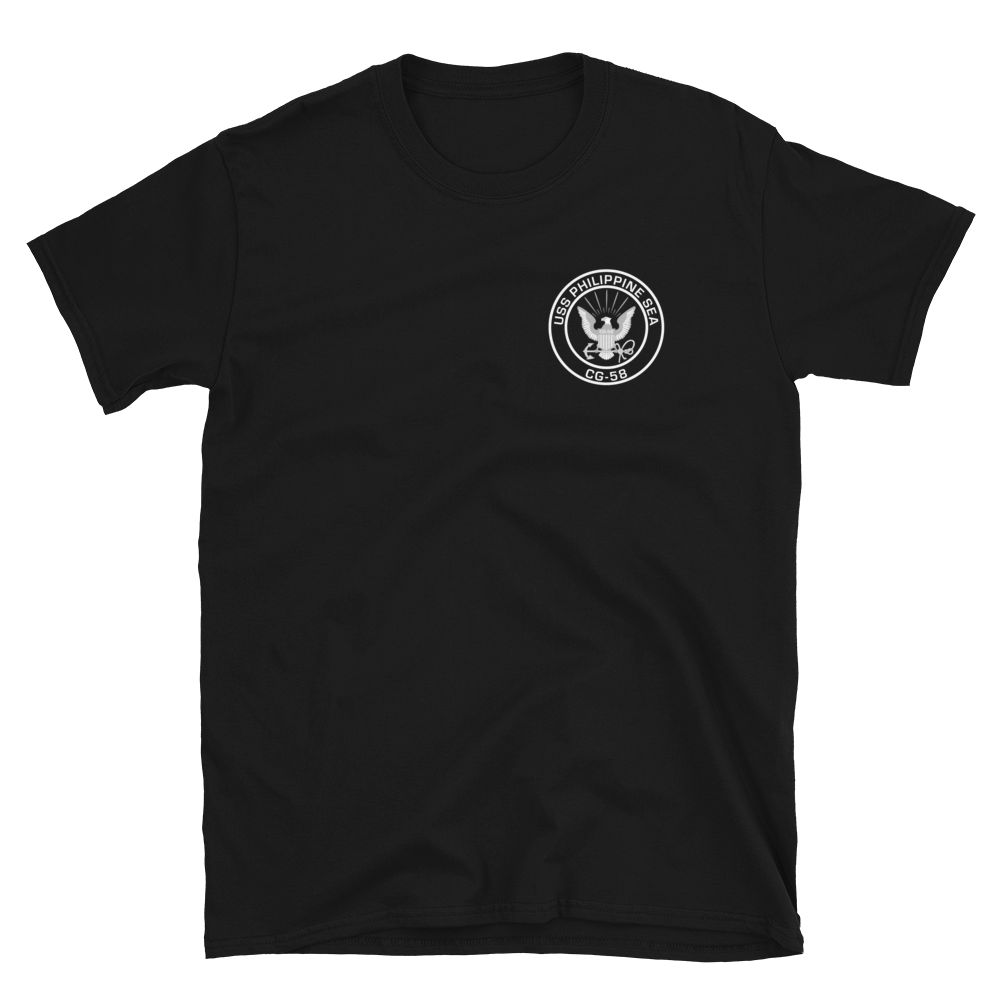 USS Philippine Sea (CG-58) 1992 Short-Sleeve Unisex T-Shirt