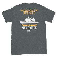 Load image into Gallery viewer, USS Hue City (CG-66) 1997 MED Short-Sleeve Unisex T-Shirt