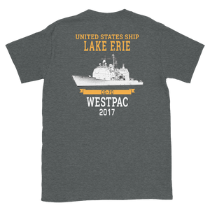 USS Lake Erie (CG-70) 2017 WESTPAC Short-Sleeve Unisex T-Shirt