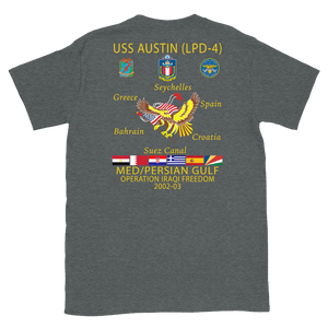 USS Austin (LPD-4) 2002-03 Cruise Shirt