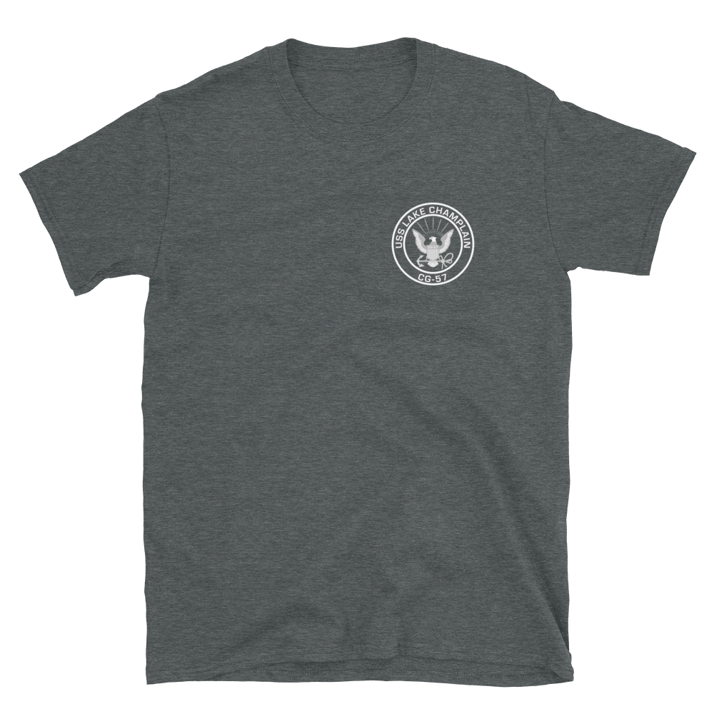 USS Lake Champlain (CG-57) 2001-02 Short-Sleeve Unisex T-Shirt
