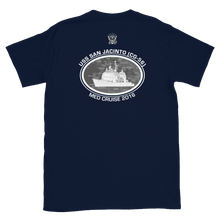 Load image into Gallery viewer, USS San Jacinto (CG-56) 2016 Deployment Short-Sleeve T-Shirt