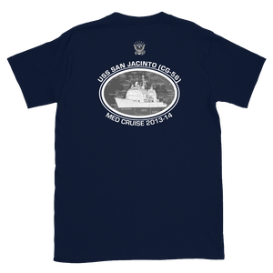 USS San Jacinto (CG-56) 2013-14 Deployment Short-Sleeve T-Shirt