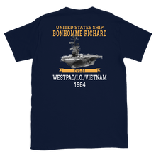 Load image into Gallery viewer, USS Bonhomme Richard (CVS-31) 1964 WESTPAC/VIETNAM Short-Sleeve Unisex T-Shirt