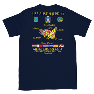 USS Austin (LPD-4) 2002-03 Cruise Shirt