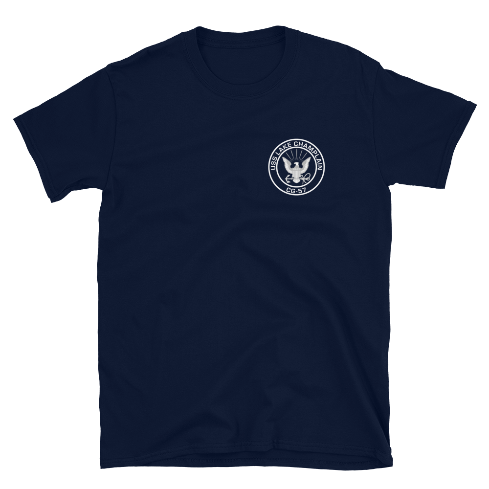 USS Lake Champlain (CG-57) 2008 Short-Sleeve Unisex T-Shirt