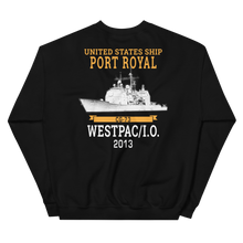Load image into Gallery viewer, USS Port Royal (CG-73) 2013 WESTPAC/IO Unisex Sweatshirt