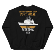 Load image into Gallery viewer, USS Port Royal (CG-73) 2006 WESTPAC Unisex Sweatshirt