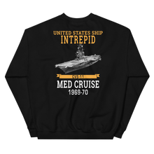 Load image into Gallery viewer, USS Intrepid (CVS-11) 1969-70 MED Sweatshirt