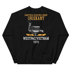 USS Oriskany (CVA-34) 1970 WESTPAC/VIETNAM Unisex Sweatshirt