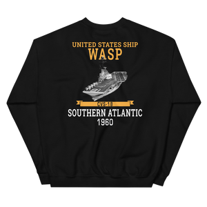 USS Wasp (CVS-18) 1960 S. ATLANTIC Unisex Sweatshirt
