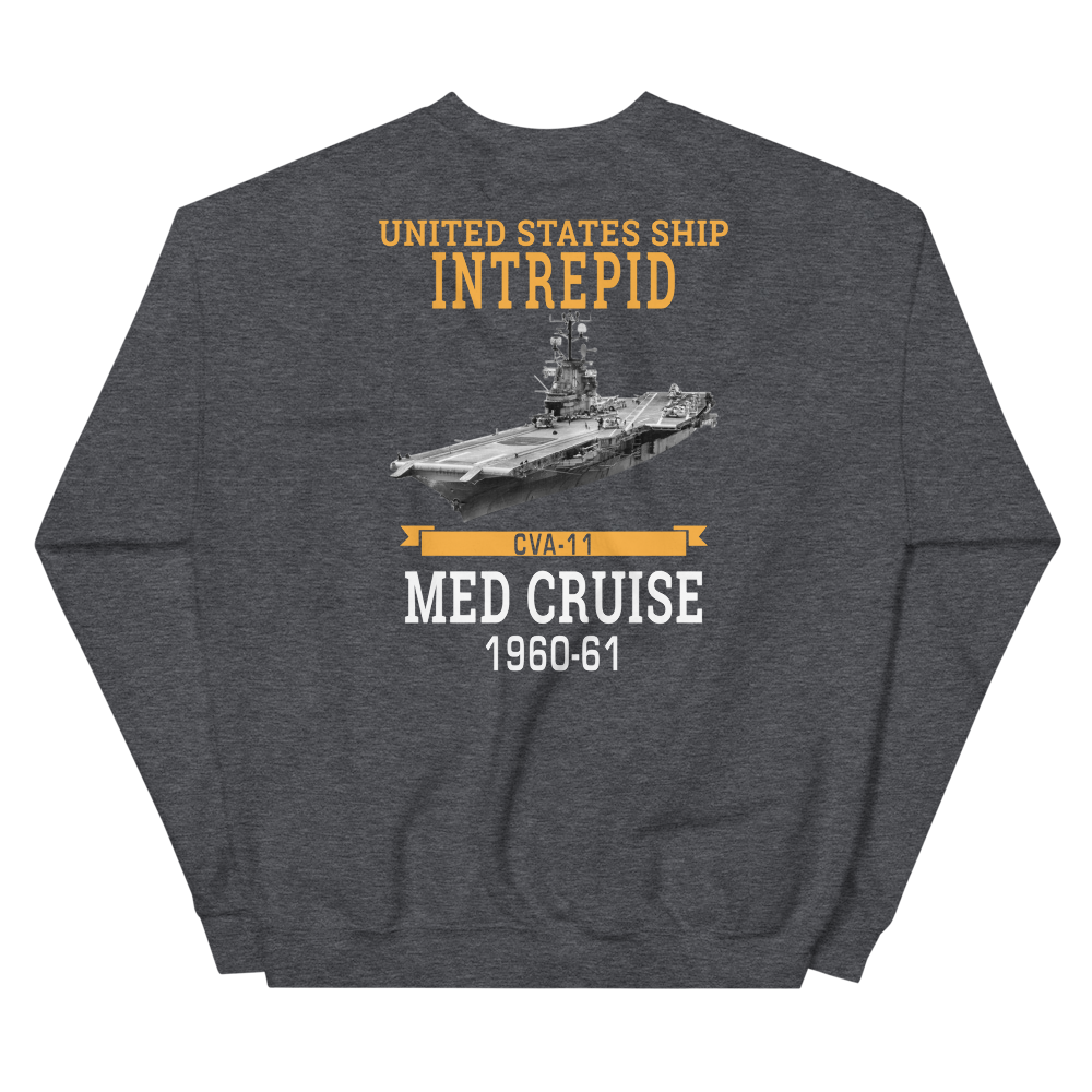 USS Intrepid (CVA-11) 1960-61 WESTPAC Unisex Sweatshirt
