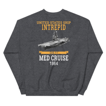 Load image into Gallery viewer, USS Intrepid (CVS-11) 1964 MED Sweatshirt