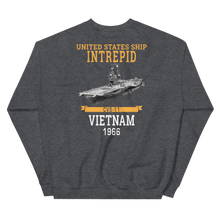 Load image into Gallery viewer, USS Intrepid (CVS-11) 1966 Vietnam Sweatshirt
