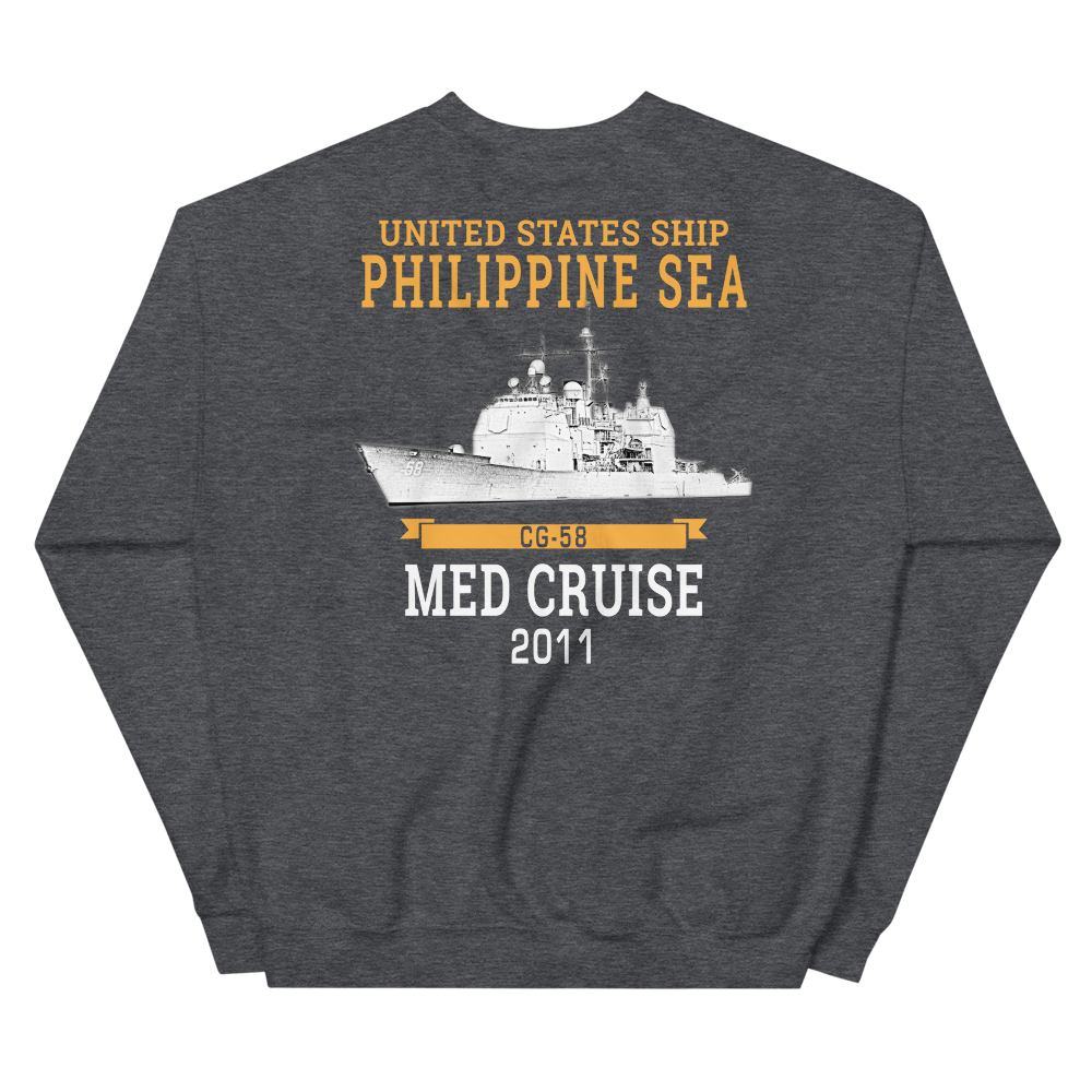 USS Philippine Sea (CG-58) 2011 Unisex Sweatshirt