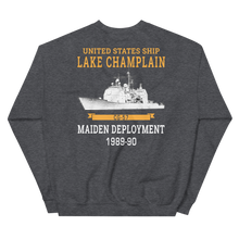 Load image into Gallery viewer, USS Lake Champlain (CG-57) 1989-90 Unisex Sweatshirt