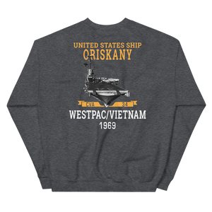 USS Oriskany (CVA-34) 1969 WESTPAC/VIETNAM Unisex Sweatshirt