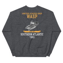 Load image into Gallery viewer, USS Wasp (CVS-18) 1960 S. ATLANTIC Unisex Sweatshirt