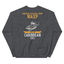 Load image into Gallery viewer, USS Wasp (CVS-18) 1967 CARIBBEAN Unisex Sweatshirt