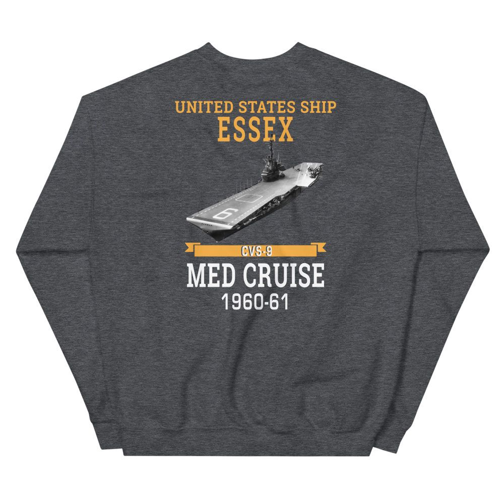 USS Essex (CVS-9) 1960-61 MED CRUISE Sweatshirt