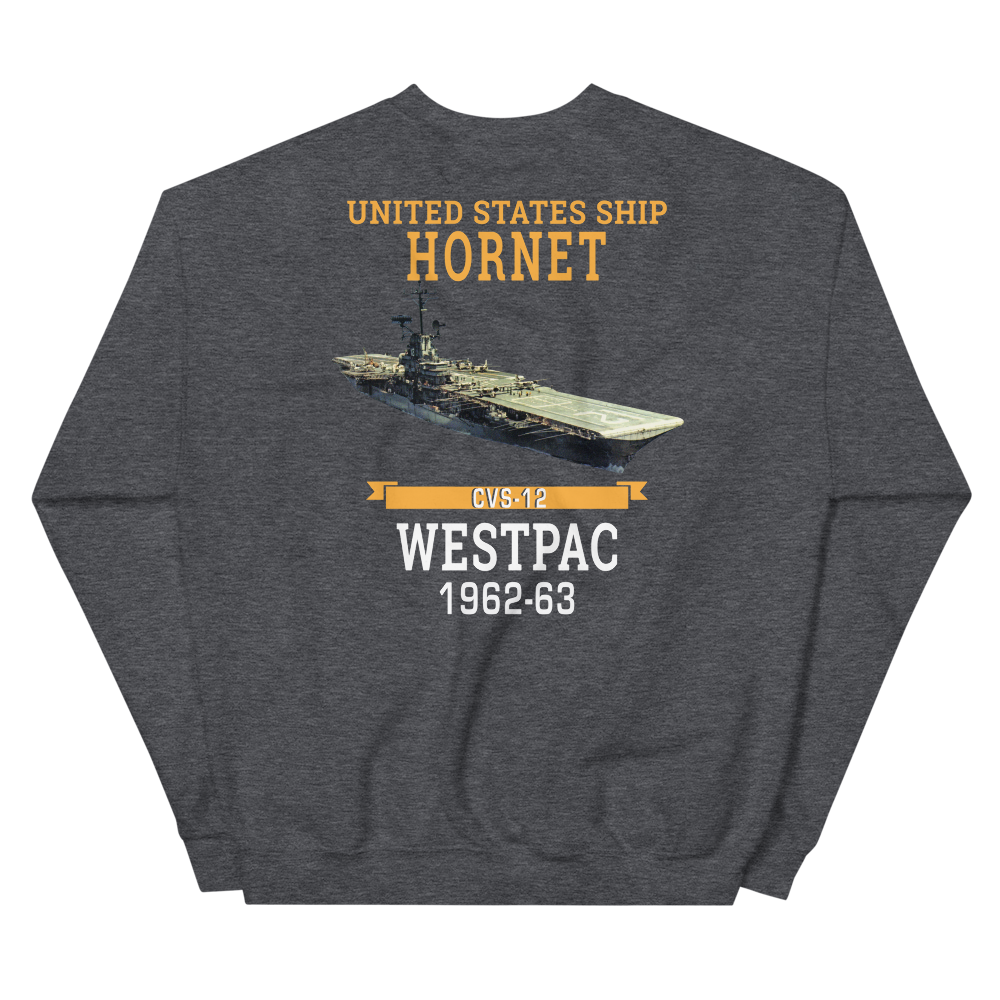 USS Hornet (CVS-12) 1962-63 WESTPAC Sweatshirt