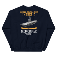 Load image into Gallery viewer, USS Intrepid (CVA-11) 1960-61 WESTPAC Unisex Sweatshirt